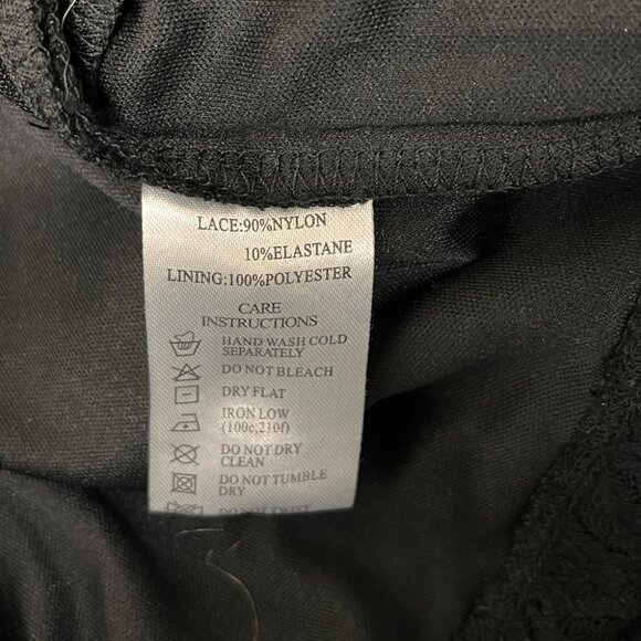 Chic '90s Vintage Adrianna Papell Layered Cocktail Dress - Dark Olive - Picture 5 of 6